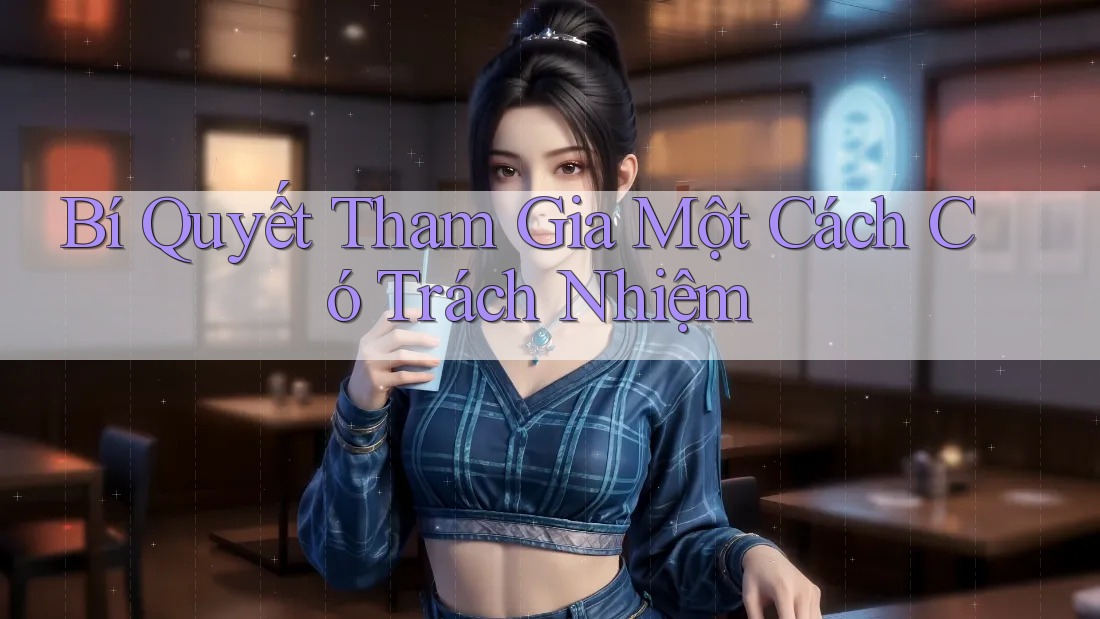 Bí Quyết Tham Gia Một Cách Có Trách Nhiệm