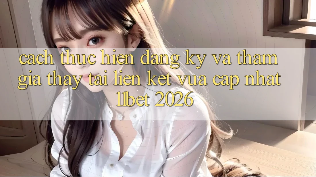 Cách thực hiện Đăng Ký Và Tham Gia Thấy Tại Liên kết Vừa cập nhật 11bet 2026
