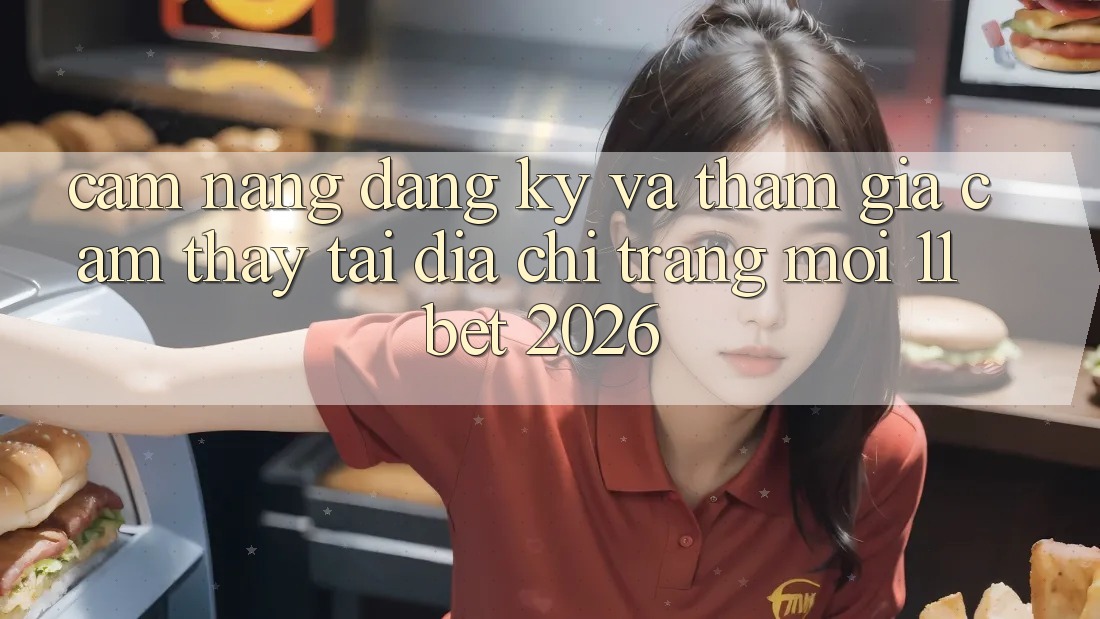 Cẩm nang Đăng Ký Và Tham Gia Cảm thấy Tại Địa chỉ trang Mới 11bet 2026 Cẩm nang Đăng Ký Và Tham Gia Cảm thấy Tại Địa chỉ trang Mới 11bet 2026