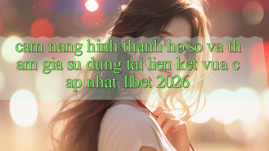 Cẩm nang Hình thành hồ sơ Và Tham Gia Sử dụng Tại Liên kết Vừa cập nhật 11bet 2026