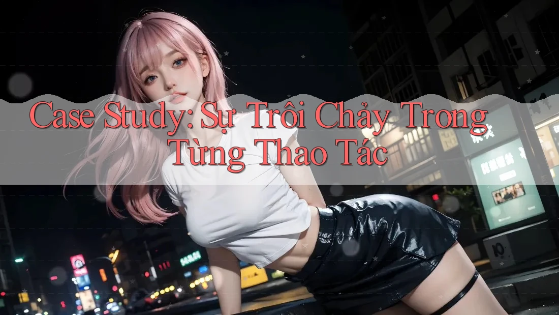 Case Study: Sự Trôi Chảy Trong Từng Thao Tác