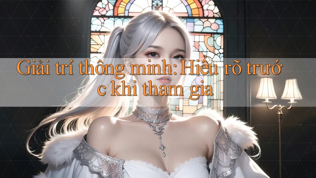 Giải trí thông minh: Hiểu rõ trước khi tham gia