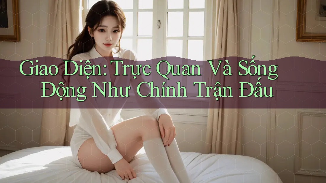 Giao Diện: Trực Quan Và Sống Động Như Chính Trận Đấu