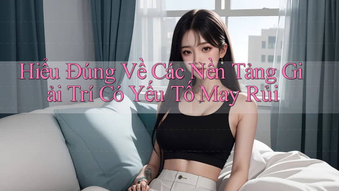 Hiểu Đúng Về Các Nền Tảng Giải Trí Có Yếu Tố May Rủi Hiểu Đúng Về Các Nền Tảng Giải Trí Có Yếu Tố May Rủi