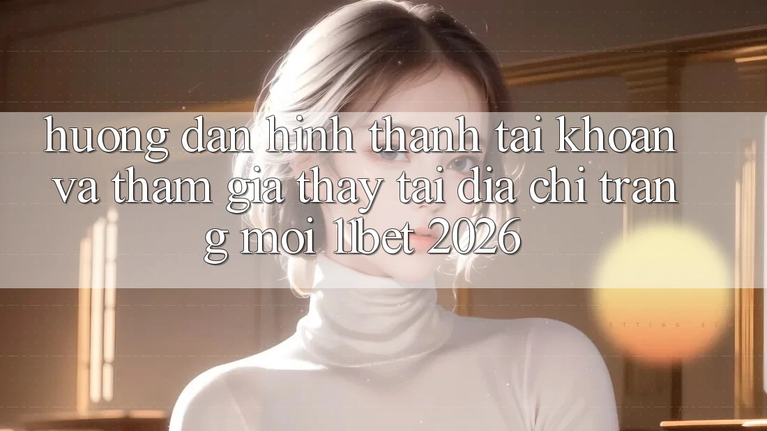 Hướng Dẫn Hình thành tài khoản Và Tham Gia Thấy Tại Địa chỉ trang Mới 11bet 2026