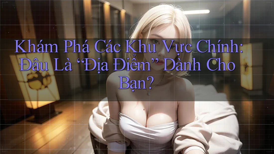 Khám Phá Các Khu Vực Chính: Đâu Là “Địa Điểm” Dành Cho Bạn? Khám Phá Các Khu Vực Chính: Đâu Là “Địa Điểm” Dành Cho Bạn?