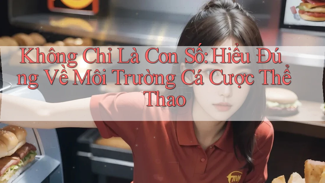 Không Chỉ Là Con Số: Hiểu Đúng Về Môi Trường Cá Cược Thể Thao