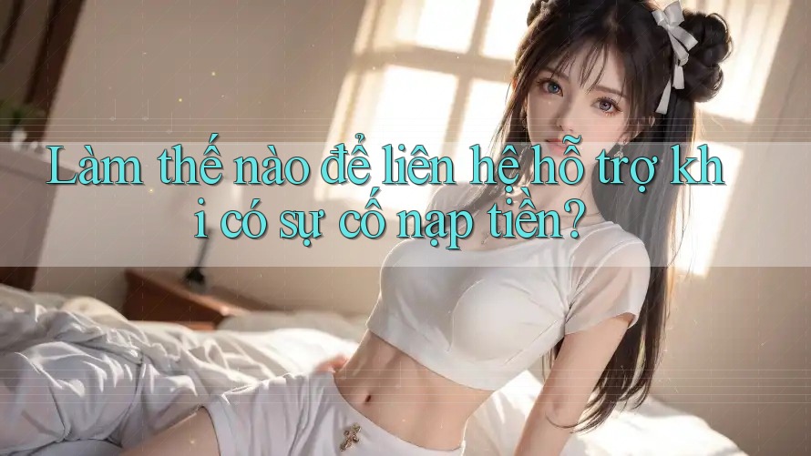 Làm thế nào để liên hệ hỗ trợ khi có sự cố nạp tiền?