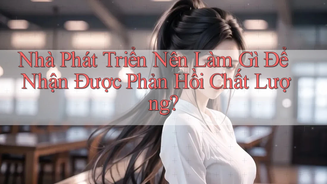 Nhà Phát Triển Nên Làm Gì Để Nhận Được Phản Hồi Chất Lượng?