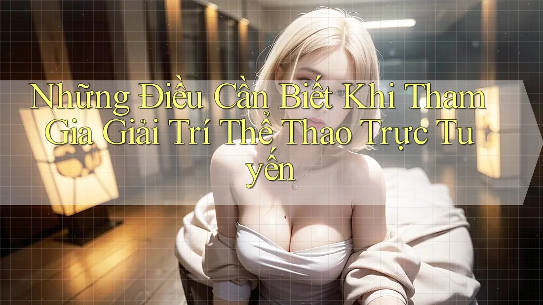 Những Điều Cần Biết Khi Tham Gia Giải Trí Thể Thao Trực Tuyến Những Điều Cần Biết Khi Tham Gia Giải Trí Thể Thao Trực Tuyến