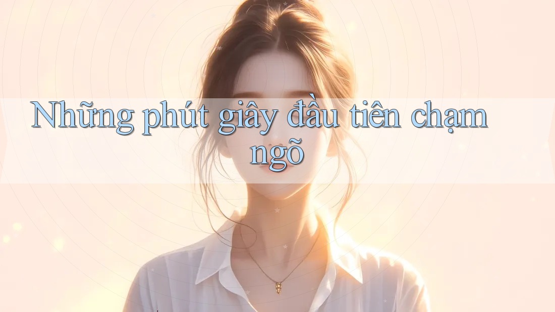 Những phút giây đầu tiên chạm ngõ