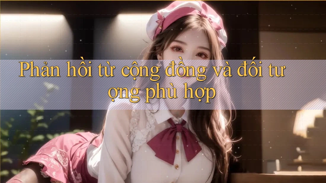 Phản hồi từ cộng đồng và đối tượng phù hợp Phản hồi từ cộng đồng và đối tượng phù hợp
