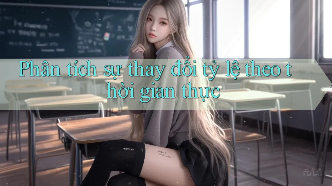 Phân tích sự thay đổi tỷ lệ theo thời gian thực