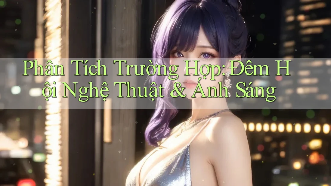 Phân Tích Trường Hợp: Đêm Hội Nghệ Thuật & Ánh Sáng