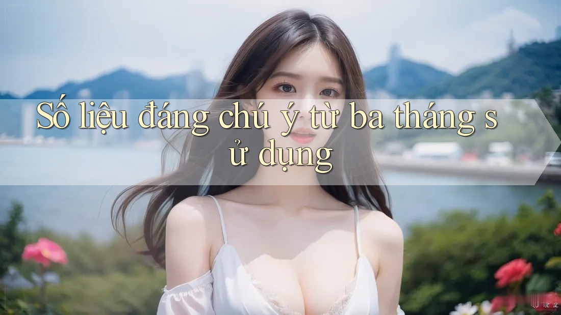 Số liệu đáng chú ý từ ba tháng sử dụng Số liệu đáng chú ý từ ba tháng sử dụng