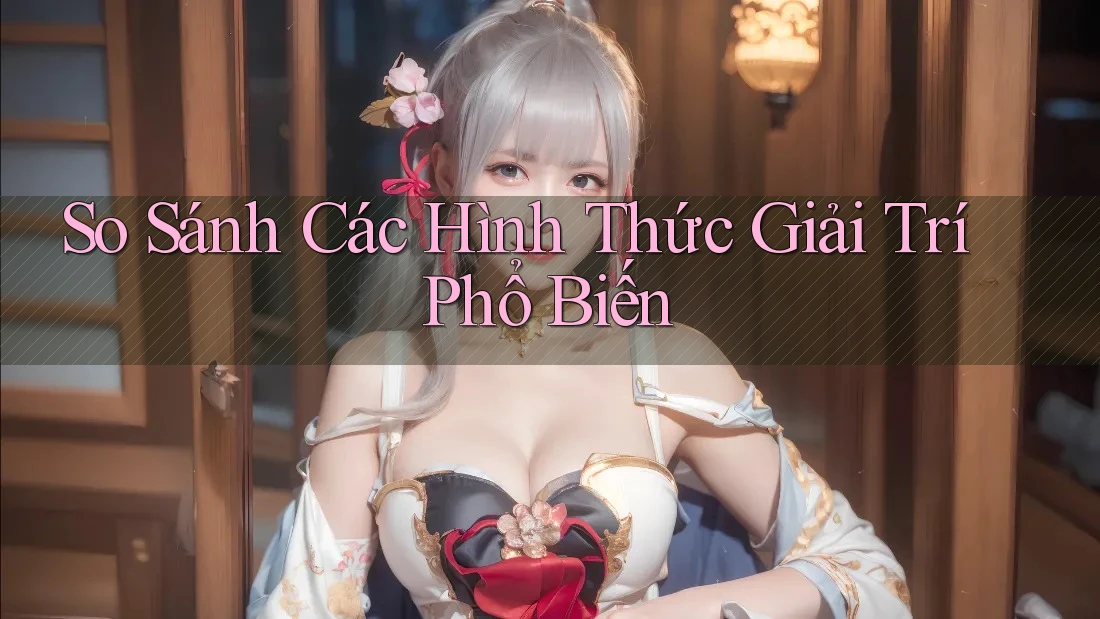 So sánh các hình thức giải trí phổ biến