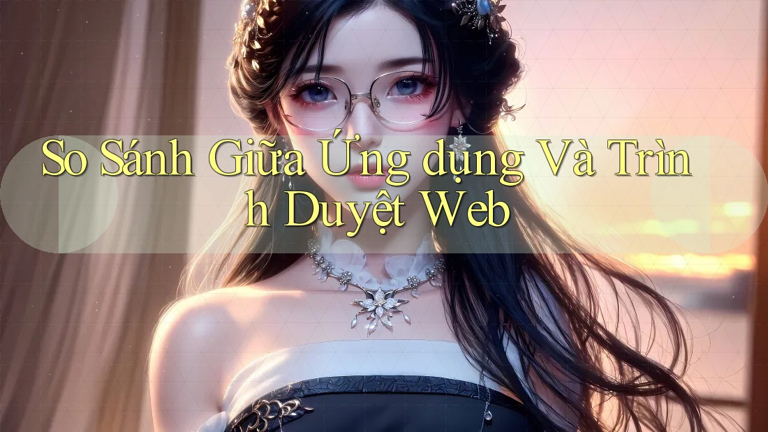 So Sánh Giữa Ứng dụng Và Trình Duyệt Web
