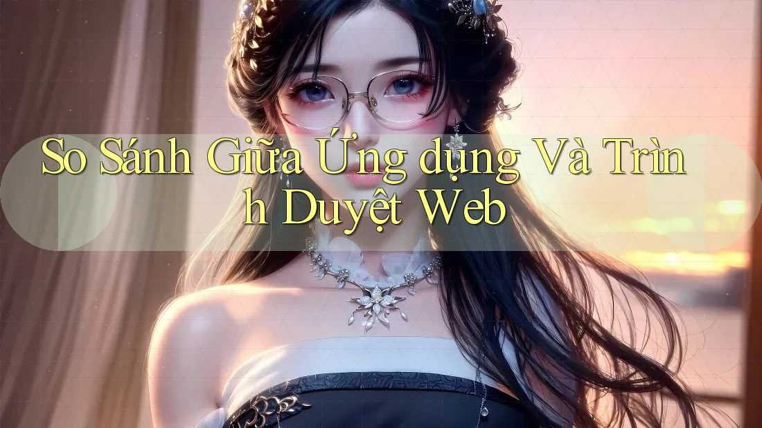 So Sánh Giữa Ứng dụng Và Trình Duyệt Web