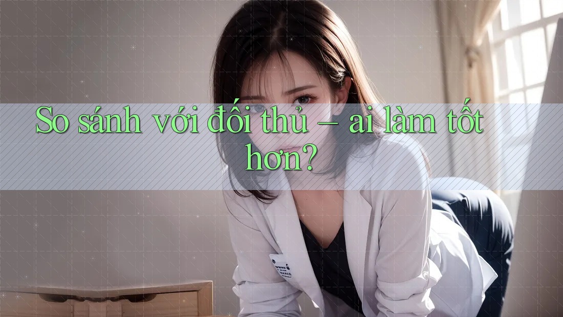 So sánh với đối thủ: ai làm tốt hơn?