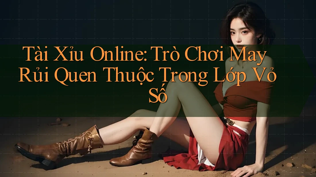 Tài Xỉu Online: Trò Chơi May Rủi Quen Thuộc Trong Lớp Vỏ Số Tài Xỉu Online: Trò Chơi May Rủi Quen Thuộc Trong Lớp Vỏ Số
