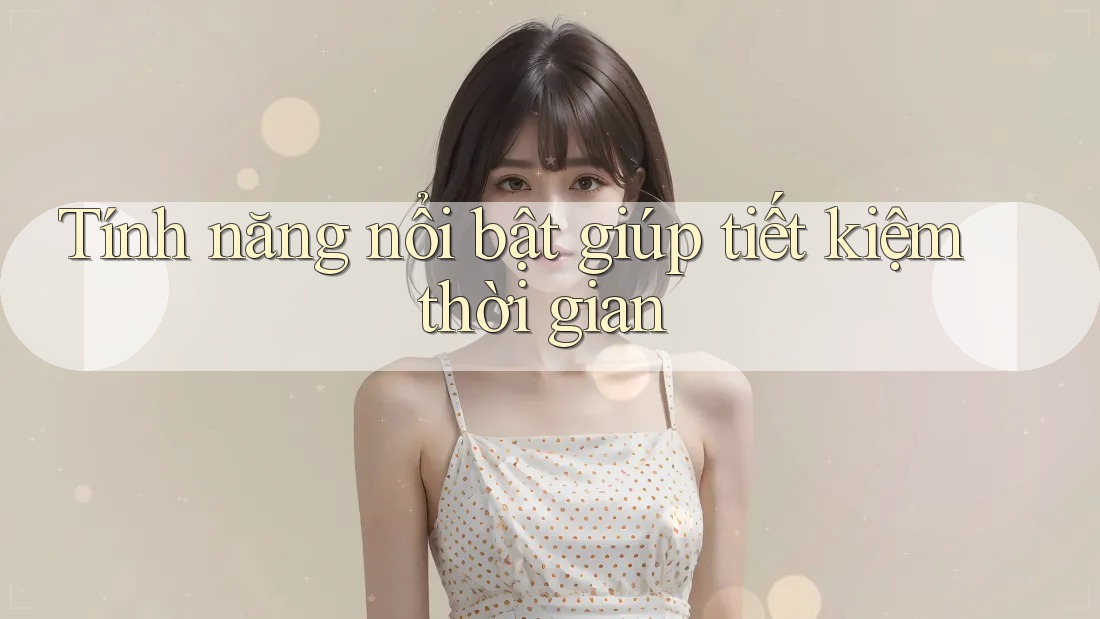 Tính năng nổi bật giúp tiết kiệm thời gian