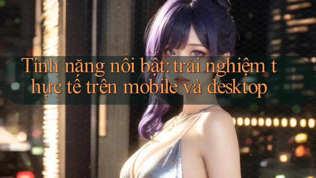 Tính năng nổi bật: trải nghiệm thực tế trên mobile và desktop