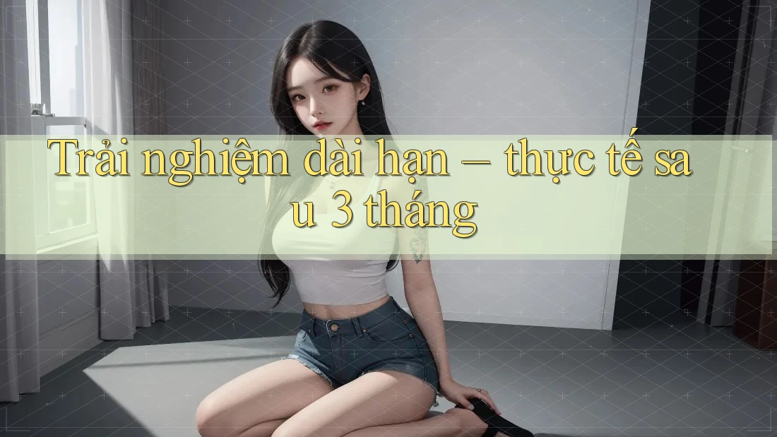 Trải nghiệm dài hạn – thực tế sau 3 tháng Trải nghiệm dài hạn – thực tế sau 3 tháng