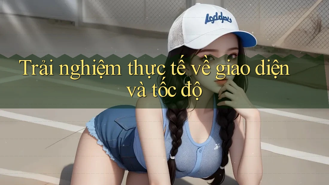 Trải nghiệm thực tế về giao diện và tốc độ