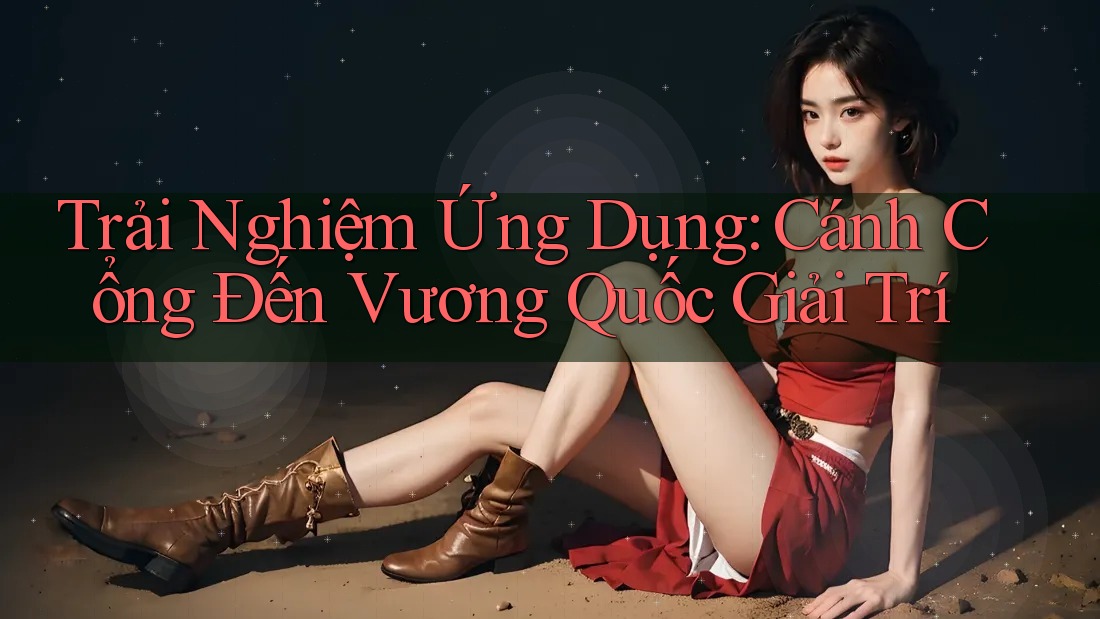 Trải Nghiệm Ứng Dụng: Cánh Cổng Đến Vương Quốc Giải Trí